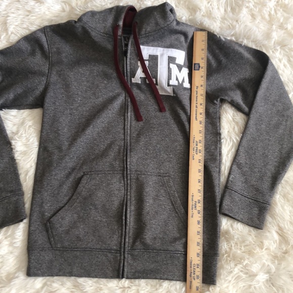 Texas A&M Champion Zip Up Hoodie Size Small Unisex - Picture 2 of 6